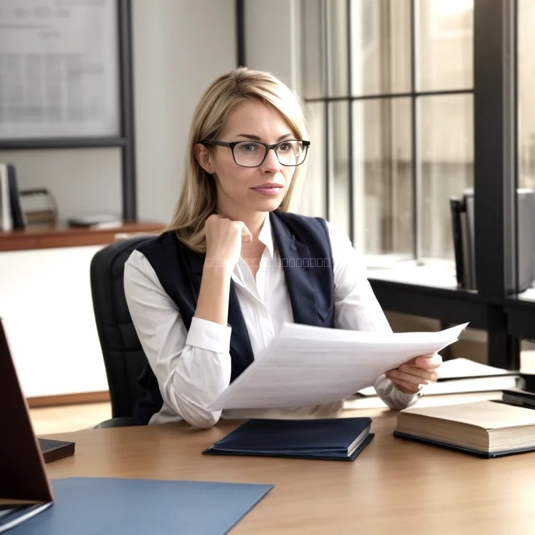 専門家による契約書チェックの風景